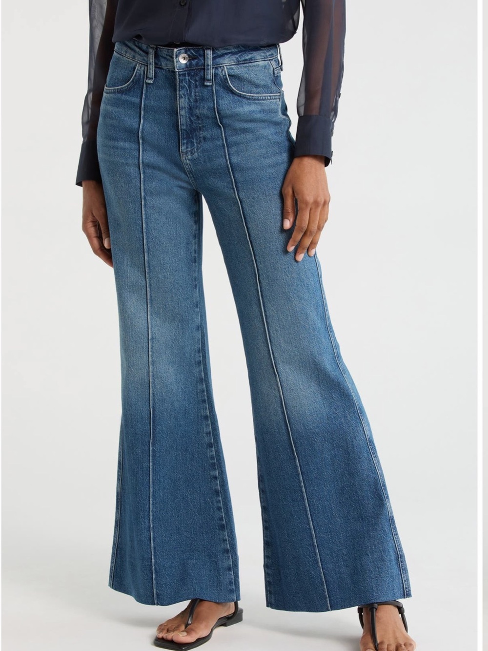 NWT Rag & Bone Wide Leg Jeans